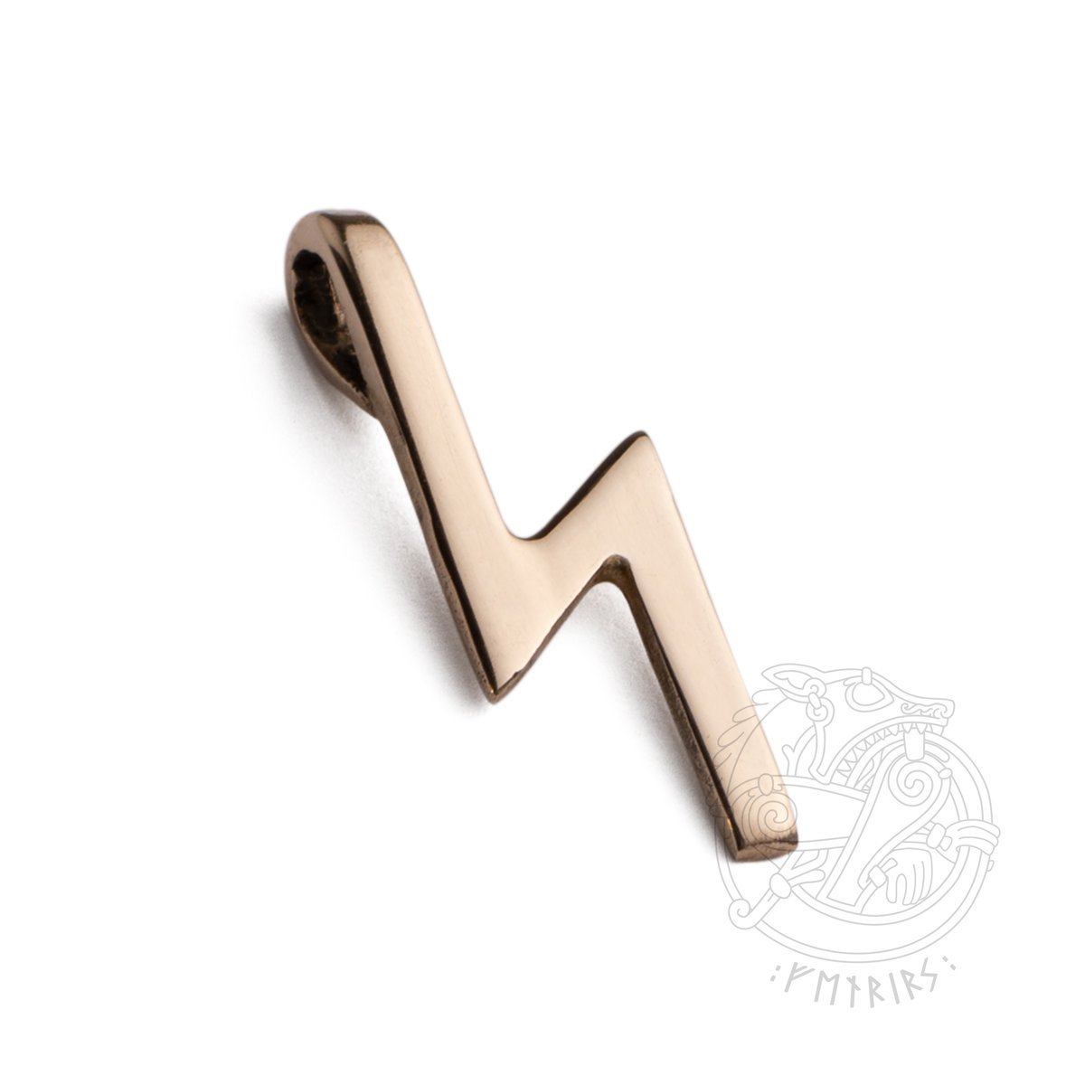 Sowilo – runa słońca zawieszka z brązu