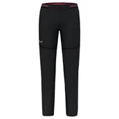 Spodnie sportowe męskie - Spodnie męskie Salewa Pedroc 2 DST 2/1 Pant Black Out M - miniaturka - grafika 1