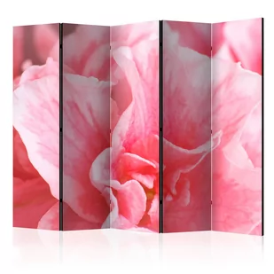 Parawan 5-częściowy - Różowe kwiaty azalii II [Room Dividers] (rozmiar 225x172) - Parawany - miniaturka - grafika 1