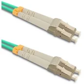 Patchcordy - Qoltec Patchcord Światłowodowy LC/UPC-LC/UPC MM 50/125 OM4 2m 54344 - miniaturka - grafika 1