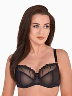 Biustonosze - Biustonosz GAIA Soft Kira 1221 miękki czarny  65G - miniaturka - grafika 1