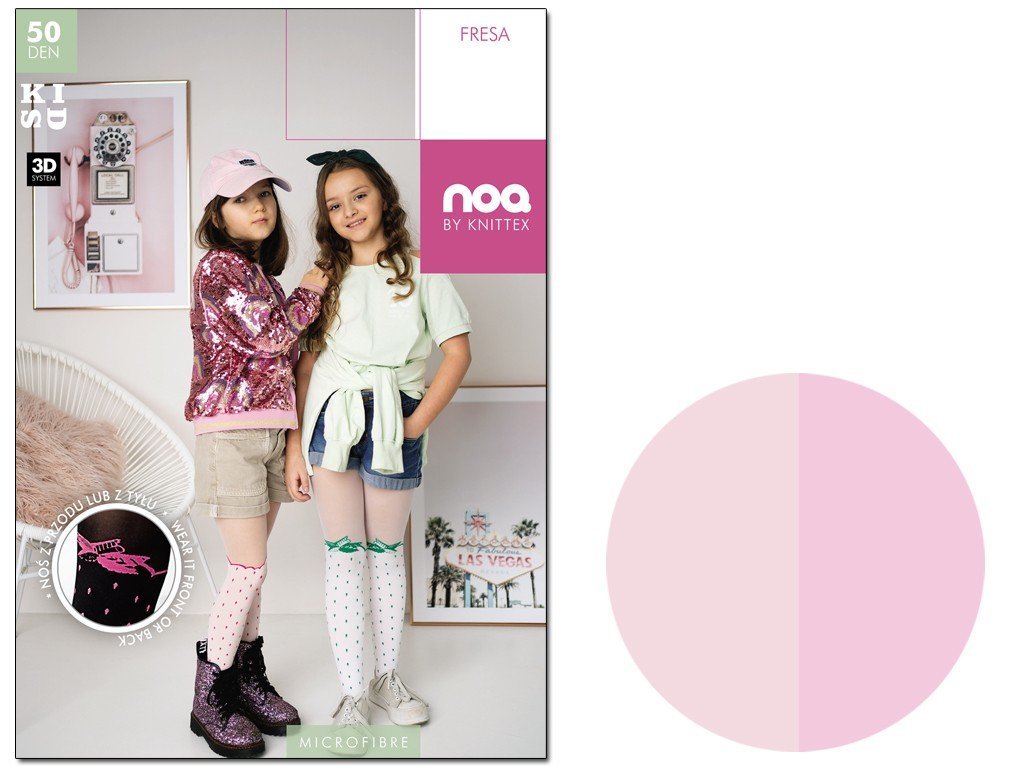 Dziewczęce Rajstopy Jak Podkolanówki W Kropki Primrose Rose 128-134