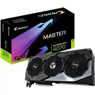 Karty graficzne - GIGABYTE Aorus GeForce RTX 4070 Master 12GB DLSS 3 GV-N4070AORUS M-12GD 1.0 - miniaturka - grafika 1