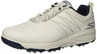 Trampki męskie - Skechers Go Golf Torque, Męskie trampki, White Synthetic/Navy Trim, 47 EU, White Synthetic Navy Trim, 47 EU - miniaturka - grafika 1