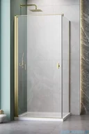 Kabiny prysznicowe - Radaway Nes Kdj I Brushed Gold kabina 100x80cm lewa szczotkowane złoto 10022100-99-01L/10039080-01-01 - miniaturka - grafika 1