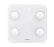 Wagi łazienkowe - Raven EW016 Z analizą parametrów składu ciała 180kg - miniaturka - grafika 1