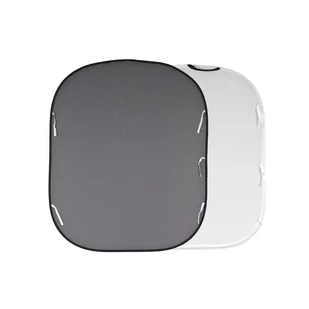 Manfrotto LL LB56GW Tło Plain 1.5x1.8m White/Grey - Tła fotograficzne - miniaturka - grafika 1