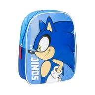 Plecaki szkolne i tornistry - CERDÁ LIFE'S LITTLE MOMENTS Plecak dziecięcy charakter Aplikacje Sonic, Unisex Dzieci, Niebieski, Mały, Niebieski, S - miniaturka - grafika 1