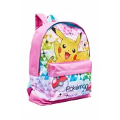 Plecaki - Pokémon plecak dla malucha Pikachu dziewczynka 39 x 28 cm 16L różowy - miniaturka - grafika 1