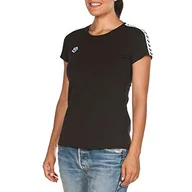 Koszulki i topy damskie - arena arena Damska koszulka Arena Icons Team T-Shirt Czarny  biały  czarny. XS 001225-501 - miniaturka - grafika 1