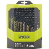 Wiertła - Ryobi Zestaw wierteł i bitów RYBOI RAK86MIXC - miniaturka - grafika 1