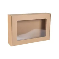 Pudełka i szkatułki - Pudełko Fasonowe Okienko Prostokąt 450X300X100mm - miniaturka - grafika 1