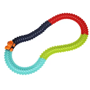 Tor samochodowy wyścigowy samochód 102 elementy 132cm - Tory, garaże, parkingi - miniaturka - grafika 10