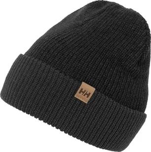 Helly Hansen Czapka Logo Cuff Beanie Black r.uniwersalny - Czapki damskie - miniaturka - grafika 1