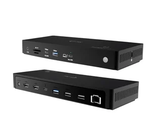 I-TEC Thunderbolt4 Triple Display Dock Power Delivery 96W TB4TRIPLEDOCKPD - Huby USB - miniaturka - grafika 1