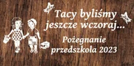 Scrapbooking - Zestaw: Tacy byliśmy jeszcze wczoraj...- wycinanka z kartonu - miniaturka - grafika 1