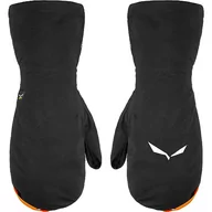 Rękawiczki - SALEWA Ortles PTX 3l Overmitt Rękawiczki, Black-out, M Unisex-Dorosły, Black-out, M - miniaturka - grafika 1