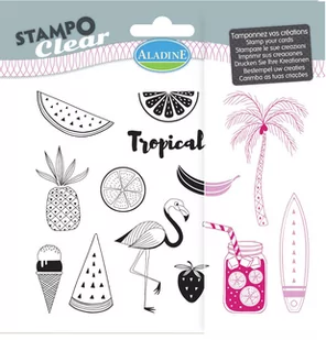 Aladine Stemple silikonowe, floryda - Scrapbooking - miniaturka - grafika 1