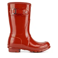 Kalosze damskie - Kalosze Hunter WFS1000RGL Czerwony - miniaturka - grafika 1