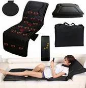 Masażery - Mata masująca wibracyjna Materac masujący do masażu na łóżko 16 silników - miniaturka - grafika 1