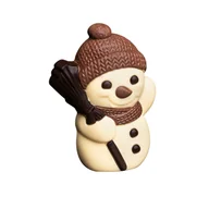 Czekolada - Świąteczna figurka - BAŁWANEK Z CZEKOLADY 100 g E.Wedel - miniaturka - grafika 1