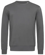 Bluzy męskie - Bluza męska Stedman Active Sweatshirt Men ST5620 Slate Grey S - miniaturka - grafika 1