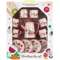 Zabawki AGD - Naczynia kuchenne metalowe 13 elementów Folklor MEGA CREATIVE 482816 - miniaturka - grafika 1