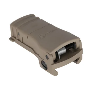 MFT - Celownik przeziernikowy Back Up Polymer Flip Up Rear Sight - Scorched Dark Earth - BUPSWR-SDE - Amunicja i osprzęt ASG - miniaturka - grafika 6