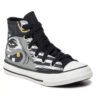 Converse Trampki Ctas Hi 372729C White/Black/Gold - Trampki damskie - miniaturka - grafika 1