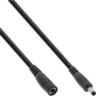 InLine 26901C kabel zasilające Czarny 1 m 4.0 x 1.7 mm 26901C - Kable komputerowe i do monitorów - miniaturka - grafika 1