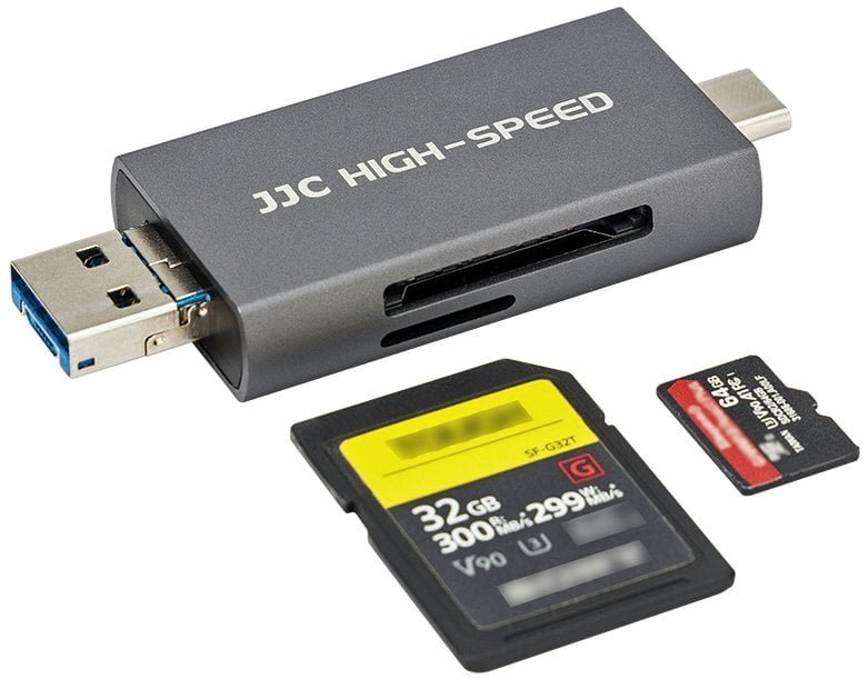 Czytnik JJC Czytnik CR-UTC4AC Gray USB 3.1 APIN-JC-CRUTC4AC