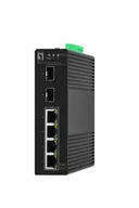 Pozostałe akcesoria sieciowe - LevelOne IGS-2106P łącza sieciowe Zarządzany L2 Gigabit Ethernet (10/100/1000) Obsługa PoE Czarny - miniaturka - grafika 1