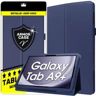 Etui do tabletów - Etui ochronne pokrowiec SLIM do Samsung Galaxy Tab A9+ Plus 11" 2023 X210 X215 X216 granatowy - miniaturka - grafika 1