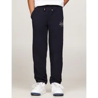 Spodnie i spodenki dla chłopców - Tommy Hilfiger Spodnie dresowe | Regular Fit - miniaturka - grafika 1