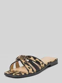 Sandały damskie - Mokasyny z mieszanki skóry model 'Realla' - miniaturka - grafika 1