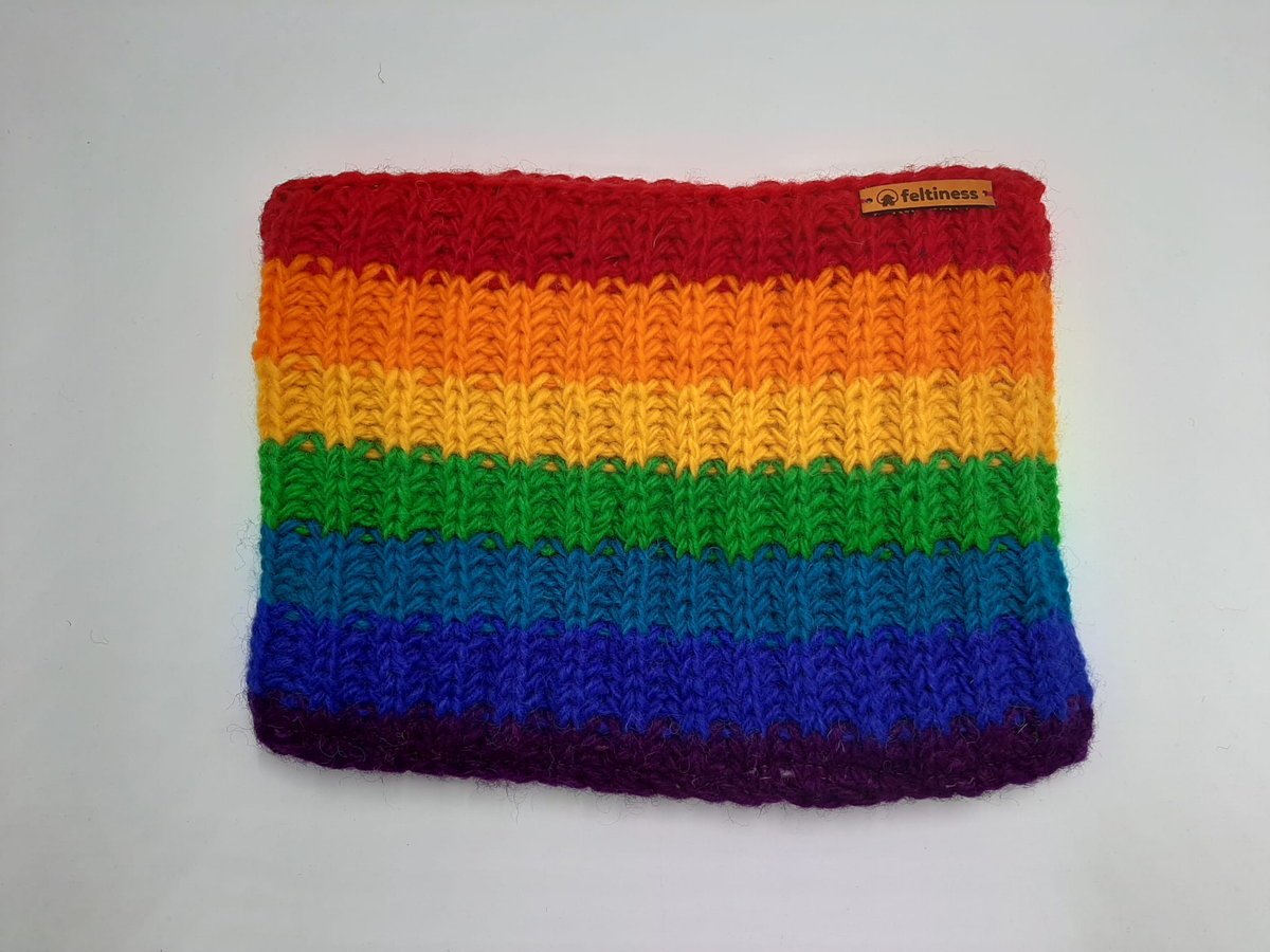 Feltiness, Komin wełniany Multikolor, 100% wełna owcza