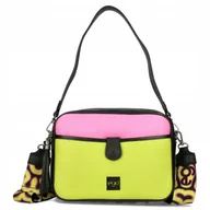 Torebki damskie - Torebka Damska EGO Na Ramię Listonoszka Pojemna Skóra Naturalna Kolorowa - miniaturka - grafika 1