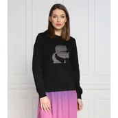 Bluzy damskie - Karl Lagerfeld Bluza | Regular Fit - miniaturka - grafika 1