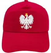 Czapki i chusty sportowe męskie - CZAPKA BEJSBOLÓWKA Godło Polski Flaga Polska - miniaturka - grafika 1