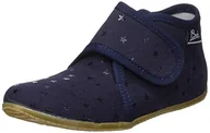 Kapcie damskie - Beck Little Stars wysokie kapcie chłopięce, niebieski - Blau Dunkelblau 05-23 EU - miniaturka - grafika 1