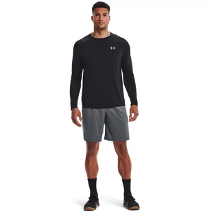 Męskie spodenki treningowe Under Armour UA Tech Mesh Shorts - szare - UNDER ARMOUR - Spodnie sportowe męskie - miniaturka - grafika 1