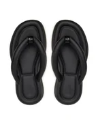 Klapki i japonki damskie - Melissa Japonki Flip Flop Free Ad 33531 Czarny - miniaturka - grafika 1