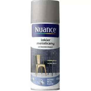 Lakier metaliczny niebieski 400 ml Nuance - Farby i lakiery w sprayu - miniaturka - grafika 1