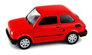 Samochody i pojazdy dla dzieci - WELLY 1:27 FIAT 126P - czerwony - miniaturka - grafika 1