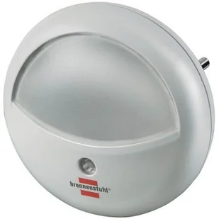 Brennenstuhl Lampka nocna do korytarza, okrągła, biała B1173210 - Listwy zasilające - miniaturka - grafika 2