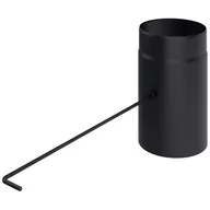 Akcesoria kominkowe - Kratki.pl Szyber fi 200 czarny SZ200/S - miniaturka - grafika 1