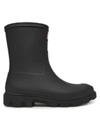 Kalosze damskie - Hunter Kalosze Downpour Tall Wellington HFRW0001251 Czarny - miniaturka - grafika 1