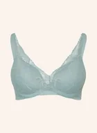 Biustonosze - Triumph Biustonosz Z Fiszbinami Body Make-Up Illusion Lace blau - miniaturka - grafika 1