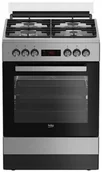 Kuchenki gazowo-elektryczne - Beko FSM62331DXT - miniaturka - grafika 1