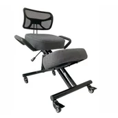 Fotele gamingowe - Klękosiad BLACK POINT O'Kneel Szary KBPOKNEELGLN - miniaturka - grafika 1